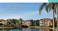 Desktop Screenshot of mcintoshapartments.com